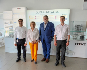 Návštěva poslanců Evropského parlamentu v JTEKT Bearings