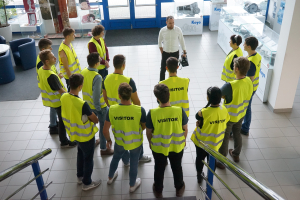 Exkurze studentů ČVUT strojní fakulty 