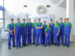 12 studentů strojírenské střední školy zahájilo praxi v našem závodě